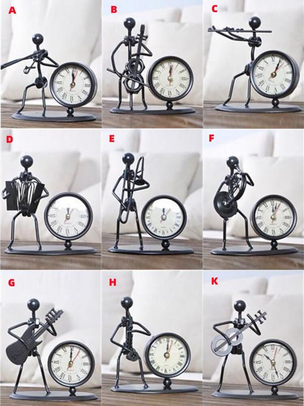 Ceas de masă retro clasic Cadouri de aniversare de Crăciun Decor pentru casă Ornamente instrumentale de birou Sufragerie Decorare dormitor Nou