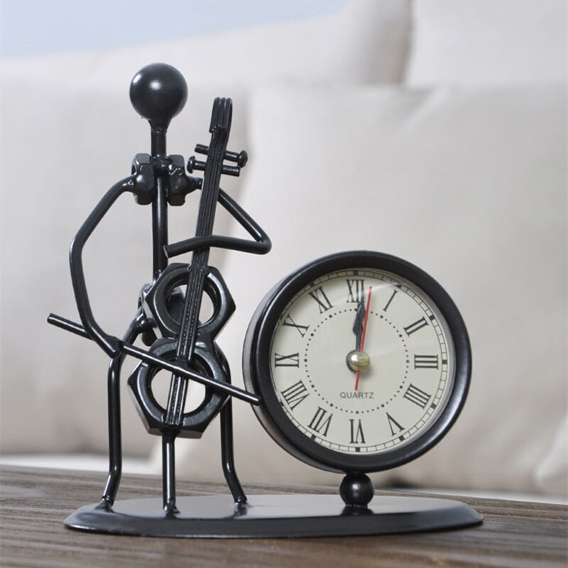 Ceas de masă retro clasic Cadouri de aniversare de Crăciun Decor pentru casă Ornamente instrumentale de birou Sufragerie Decorare dormitor Nou