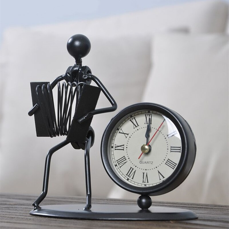 Ceas de masă retro clasic Cadouri de aniversare de Crăciun Decor pentru casă Ornamente instrumentale de birou Sufragerie Decorare dormitor Nou