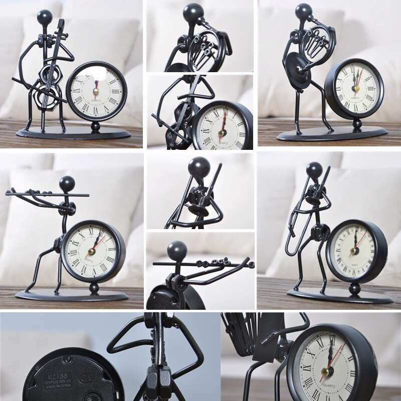 Ceas de masă retro clasic Cadouri de aniversare de Crăciun Decor pentru casă Ornamente instrumentale de birou Sufragerie Decorare dormitor Nou