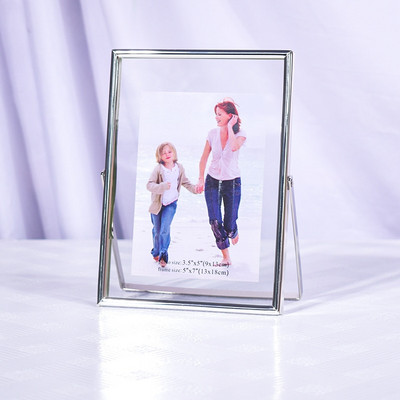 Galvanizirani nordijski zlatni metalni okvir za slike vrhunske kvalitete DIY kockasti okvir Dječji poster Obiteljski ukrasni okvir za fotografije