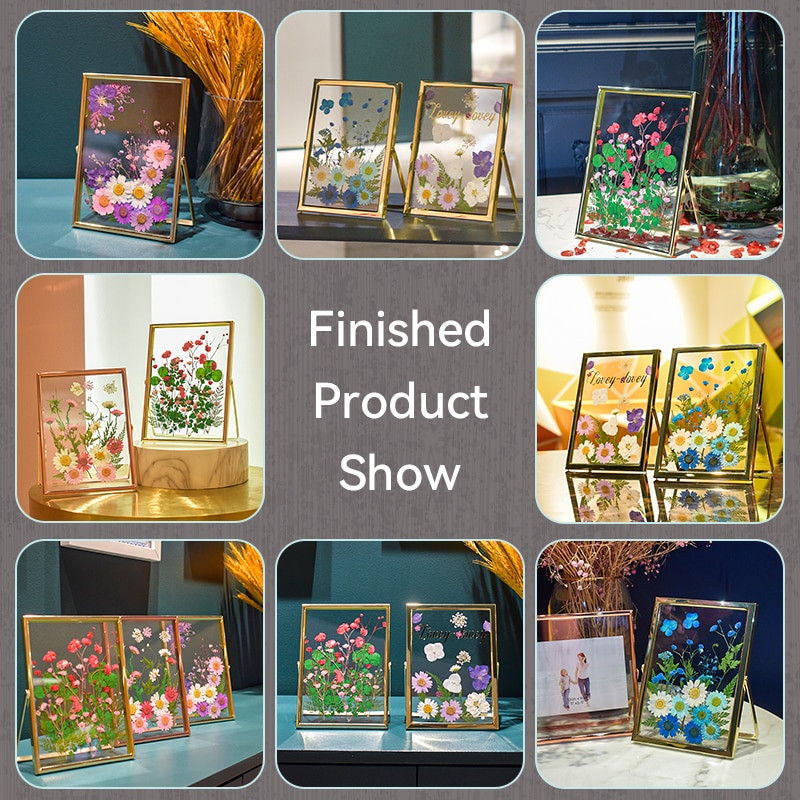 Electroplate Calitate superioară Nordic Gold Metal Pictură Ramă pentru fotografii DIY Cub Ramă Baby Poster Familie Decorativă Rama foto