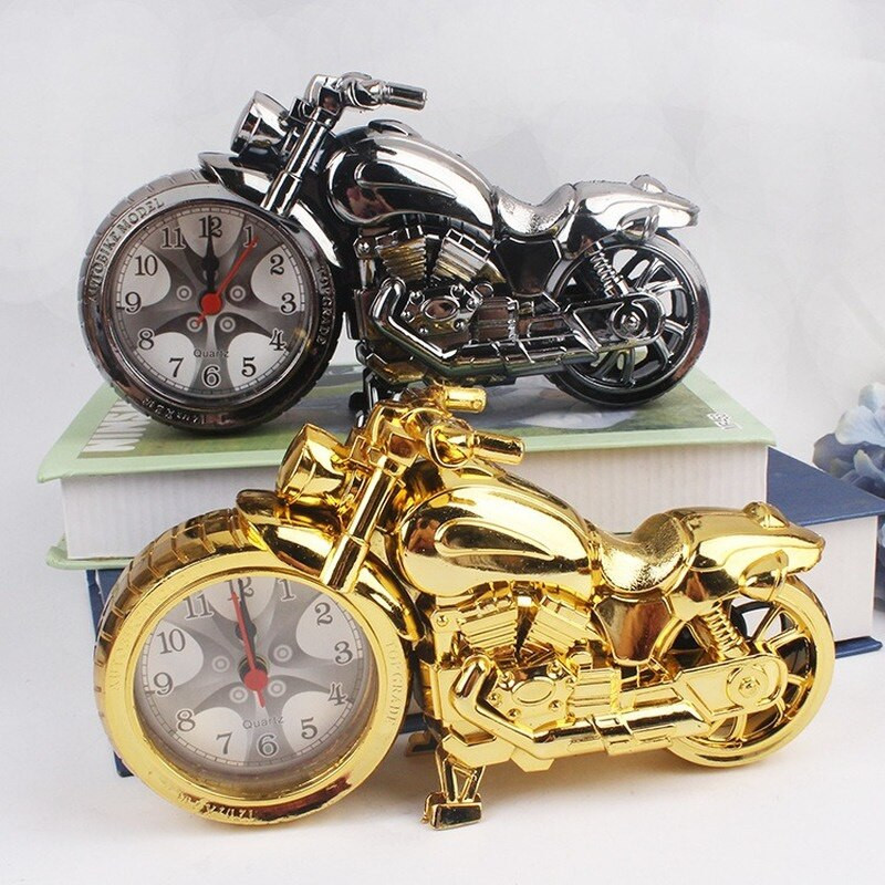 Divat személyiség ébresztőóra kreatív antik motorkerékpár ébresztőóra ébresztőóra asztali óra díszek családi dekorációk