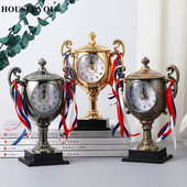 Noul Trofeu Creativ Ceas Deșteptător Mic Ornamente Desktop Copii Trezire Stereoscopic Student Cadou Premii