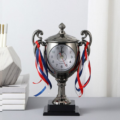 Noul Trofeu Creativ Ceas Deșteptător Mic Ornamente Desktop Copii Trezire Stereoscopic Student Cadou Premii