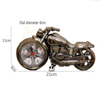 Античен мотоциклет Будилник Орнаменти Творческа мода Личност Занаятчийски подарък Декорация за деца Подаръци
