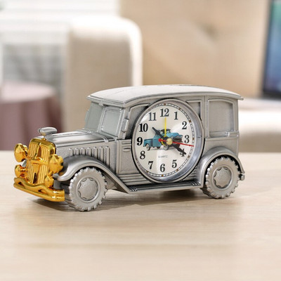 6 Culori Ceas Deșteptător Mașină Clasică Decorare Cadou de Ziua Indicator Digital Ornament de Accesorii de Casă din Plastic