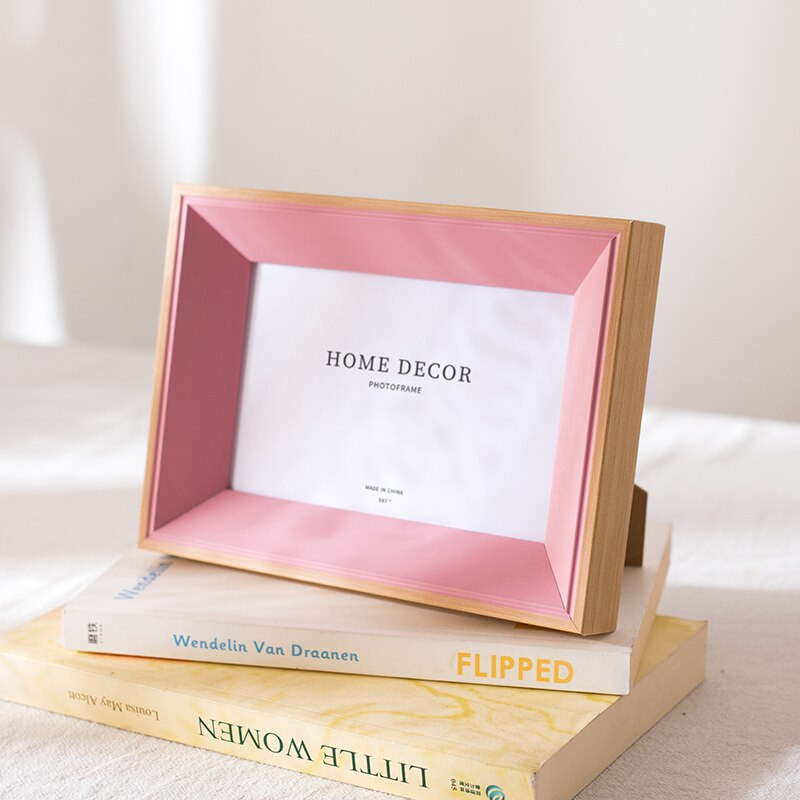 6 spalvų Aukštos kokybės darbalaukio nuotraukų rėmeliai Stačiakampiai šiaurietiško stiliaus paveikslų rėmeliai 5–10 colių pakabinami nuotraukų rėmeliai Svetainės išdėstymas