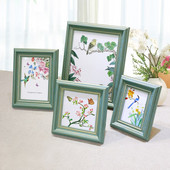 Ramă foto retro din rășină de 5/6/7/8/10 inch Rama foto europeană montată pe perete Artizanat de birou Cadouri de zi de naștere Cadru de pictură PS