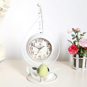 Tylus laikrodis Retro Geležinis Menas Žadintuvas Interjero Laikrodžio Dekoras Rankdarbiai Kūrybinis Paukščių Stalas Laikrodis Svetainė Miegamojo Laikrodis Dovana