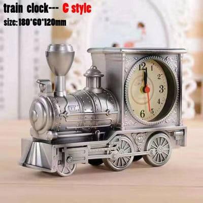 Kreatív Retro motorkerékpár modell Ébresztőóra Divat Lakásdekoráció Kézműves 3D Vasúti Motor figurák Lakásdekor Kellékek ajándékok