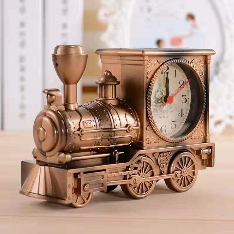 Kreatív Retro motorkerékpár modell Ébresztőóra Divat Lakásdekoráció Kézműves 3D Vasúti Motor figurák Lakásdekor Kellékek ajándékok