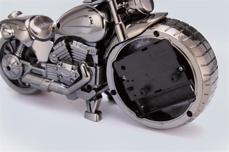 Naujas motociklo žadintuvo formos kūrybingas retro stiliaus dovanos prabangių baldų butiko namų dekoratorius