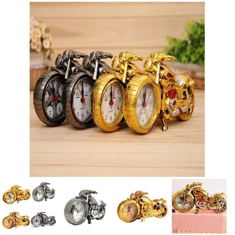 Naujas motociklo žadintuvo formos kūrybingas retro stiliaus dovanos prabangių baldų butiko namų dekoratorius