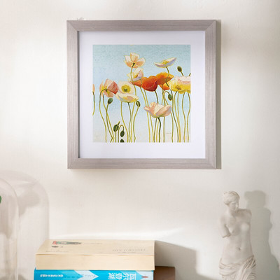 1 db akasztós/asztali képkeret Négyzet alakú asztali díszek Egyszerű fakeret nappalihoz Klasszikus egyszerű képkeretek