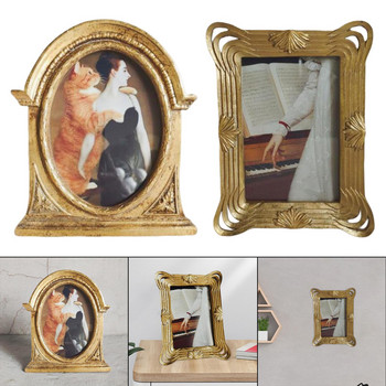 Κορνίζα φωτογραφιών vintage στυλ Κορνίζες στολίδι θήκης φωτογραφιών για γαμήλιο σπίτι κρεβατοκάμαρα Σαλόνι διακόσμηση τοίχου