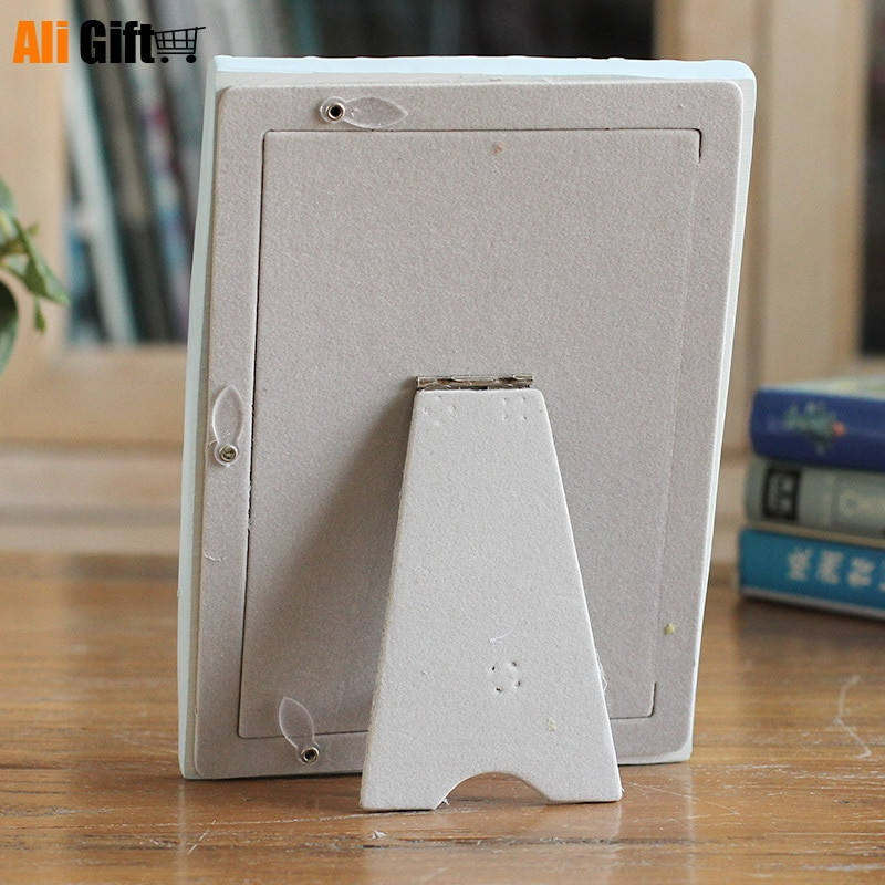 Parduodu naujausius kūrybinius nuotraukų rėmelius 6 colių trijų triušių su derva nuotraukų rėmeliu Triušio medžio dažyti namų apyvokos papuošalai