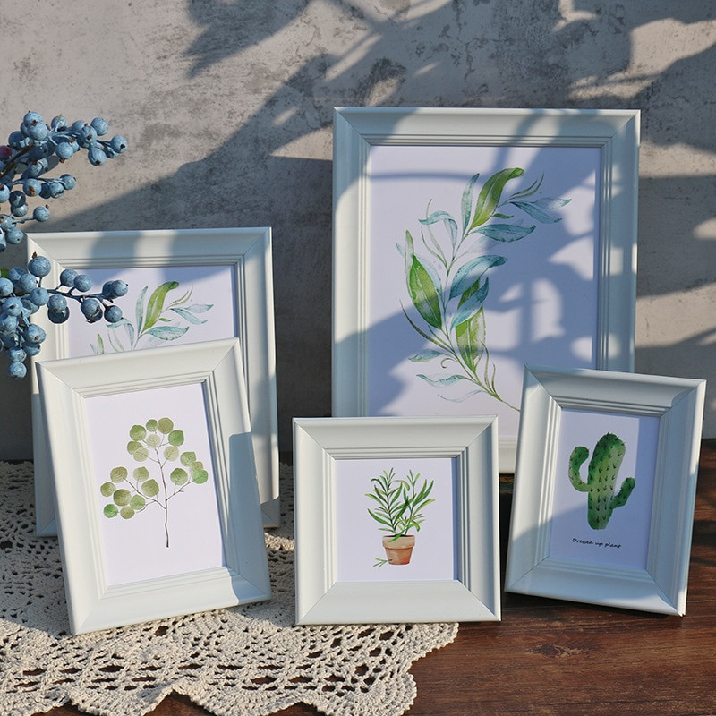 1 buc Ramă foto americană vintage pentru sufragerie decor Home Decor Rame foto din rășină delicatese Cadou de aniversare marco de fotos