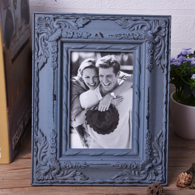 Naujas retro medinis nuotraukų rėmelis 6 colių 7 colių nuotraukų rėmelis medinis darbinis paveikslų rėmelis darbalaukio dekoravimo dovana