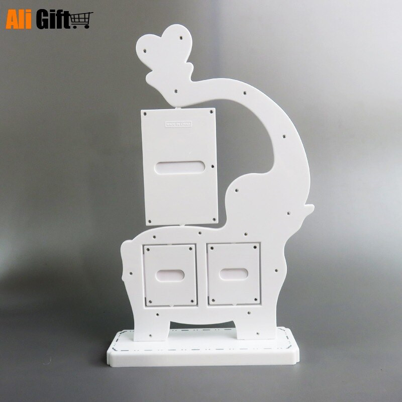 Hot Creative pentru agățat de perete Set de rame poto pentru copii Masă girafă elefant combinație de rame foto pentru copii pentru imagini