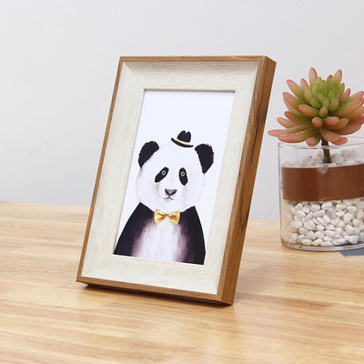 Kūrybinis nuotraukų rėmelis darbalaukiui animacinių filmų dekoratyvinės tapybos nuotraukų rėmeliai namų darbalaukio dekoravimui studentų dovanų dervos nuotraukų rėmeliai