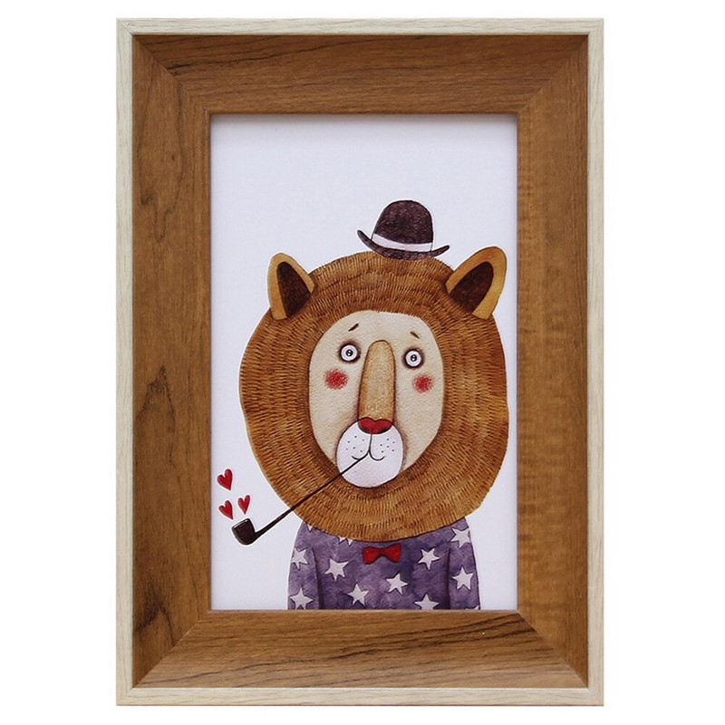 Kūrybinis nuotraukų rėmelis darbalaukiui animacinių filmų dekoratyvinės tapybos nuotraukų rėmeliai namų darbalaukio dekoravimui studentų dovanų dervos nuotraukų rėmeliai