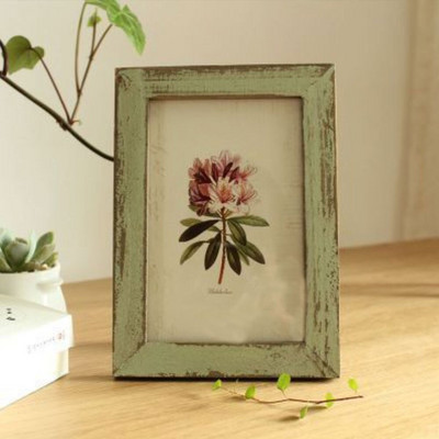 1 vnt medinis nuotraukų rėmelis Masyvaus medžio masyvo nuotraukų rėmelis Vintažinis kūrybingas „pasidaryk pats“ nuotraukų rėmelis namų medinis dekoras „Craft Classic“