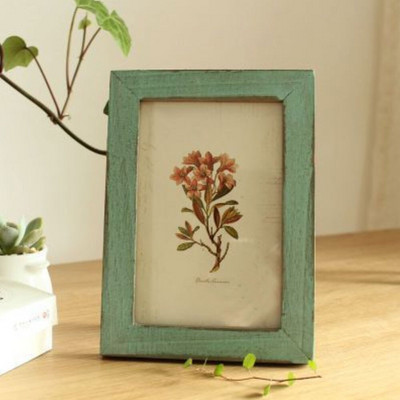 1 vnt medinis nuotraukų rėmelis Masyvaus medžio masyvo nuotraukų rėmelis Vintažinis kūrybingas „pasidaryk pats“ nuotraukų rėmelis namų medinis dekoras „Craft Classic“