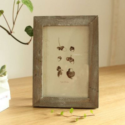 1 vnt medinis nuotraukų rėmelis Masyvaus medžio masyvo nuotraukų rėmelis Vintažinis kūrybingas „pasidaryk pats“ nuotraukų rėmelis namų medinis dekoras „Craft Classic“