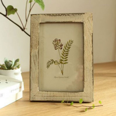 1 vnt medinis nuotraukų rėmelis Masyvaus medžio masyvo nuotraukų rėmelis Vintažinis kūrybingas „pasidaryk pats“ nuotraukų rėmelis namų medinis dekoras „Craft Classic“