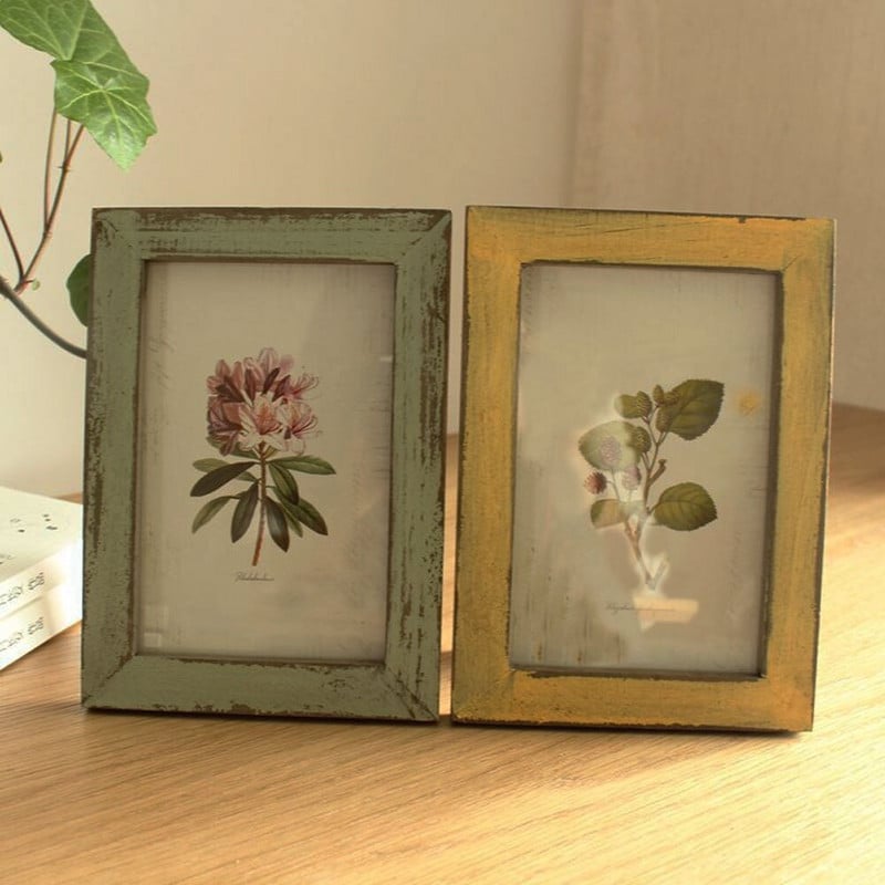 1 vnt medinis nuotraukų rėmelis Masyvaus medžio masyvo nuotraukų rėmelis Vintažinis kūrybingas „pasidaryk pats“ nuotraukų rėmelis namų medinis dekoras „Craft Classic“