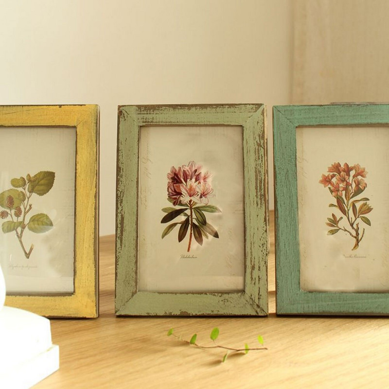 1 vnt medinis nuotraukų rėmelis Masyvaus medžio masyvo nuotraukų rėmelis Vintažinis kūrybingas „pasidaryk pats“ nuotraukų rėmelis namų medinis dekoras „Craft Classic“