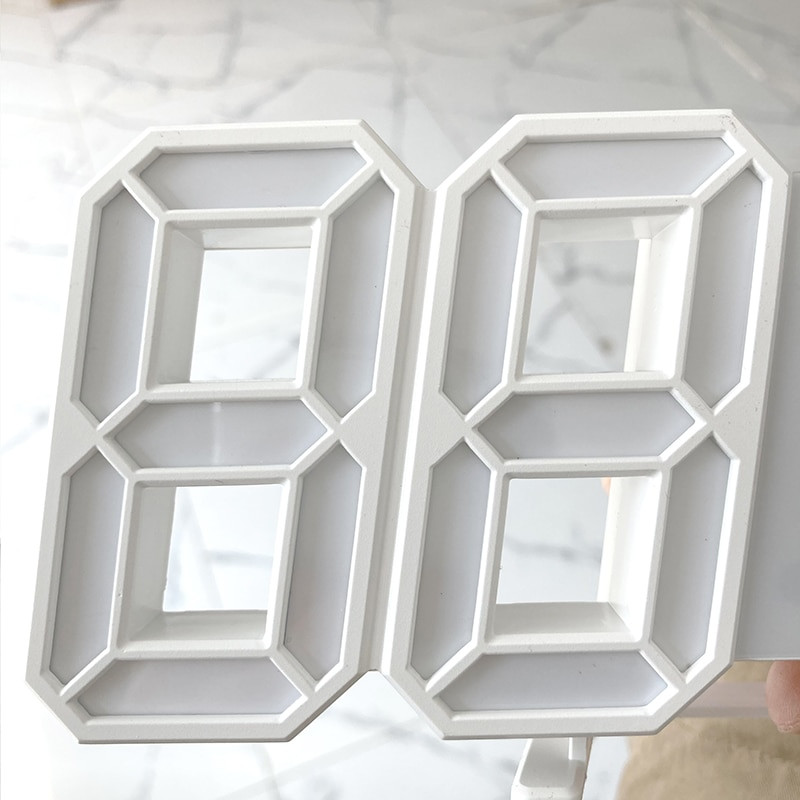 LED Digitalni satovi Alarm Nordijski zidni satovi Viseći sat Snooze Stolni satovi Kalendarski termometar Elektronički digitalni satovi