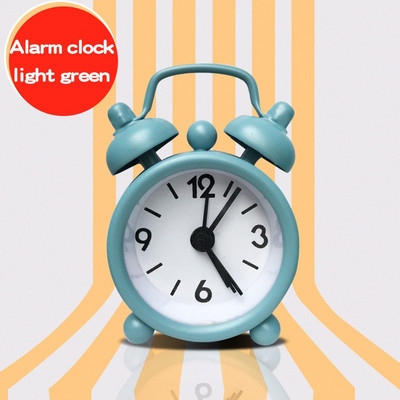 Mini aranyos fém kis ébresztőóra Kreatív diák elektronikus óra ébresztő