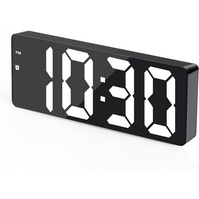 Skaitmeninis žadintuvas LED ekrano žadintuvai vaikams Miegamojo temperatūros snaudimo funkcija Stalinis stalinis laikrodis Namų dekoro LED laikrodis