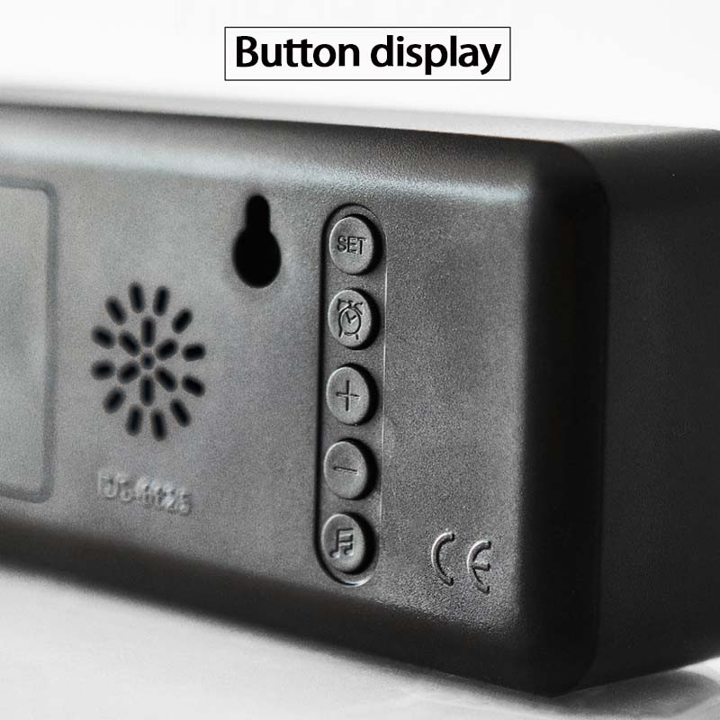 LED skaitmeninis žadintuvo snaudimo savaitės temperatūros datos ekranas USB sieniniai arba stovintys LED laikrodžiai, skirti svetainės dekoravimui