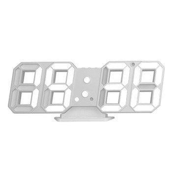 3D τρισδιάστατο ρολόι LED Ξυπνητήρι ηλεκτρονικό ρολόι θερμόμετρο τοίχου ψηφιακό ρολόι στο σαλόνι
