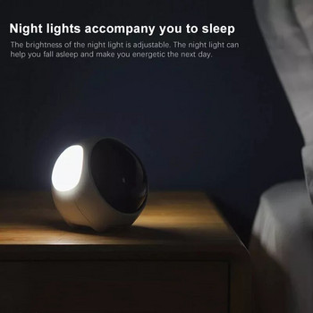 Χαριτωμένο νυχτερινό φως LED Ξυπνητήρι Έξυπνο παιδικό ψηφιακό ρυθμιζόμενο μέγεθος ήχου κλήσης και φωτεινότητα Λειτουργία αναβολής φωνητικού ελέγχου