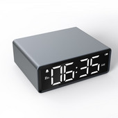 VOCOO Ceas cu alarmă digital cu LED electronică Amânare Mod noapte Ceas cu alarmă 12/24H Ceas cu alarmă acasă, birou, dormitor, ceas de masă