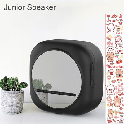Kawaii óra Bluetooth hangszóró vezeték nélküli sztereó diák mini szundi óra ébresztő asztali dísz lány szív hordozható mélynyomó
