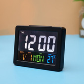 Calendar multifuncțional Temperatură Acasă Desktop Led Ceas Afișaj LCD Digital Electronic Alarma mare Cadou