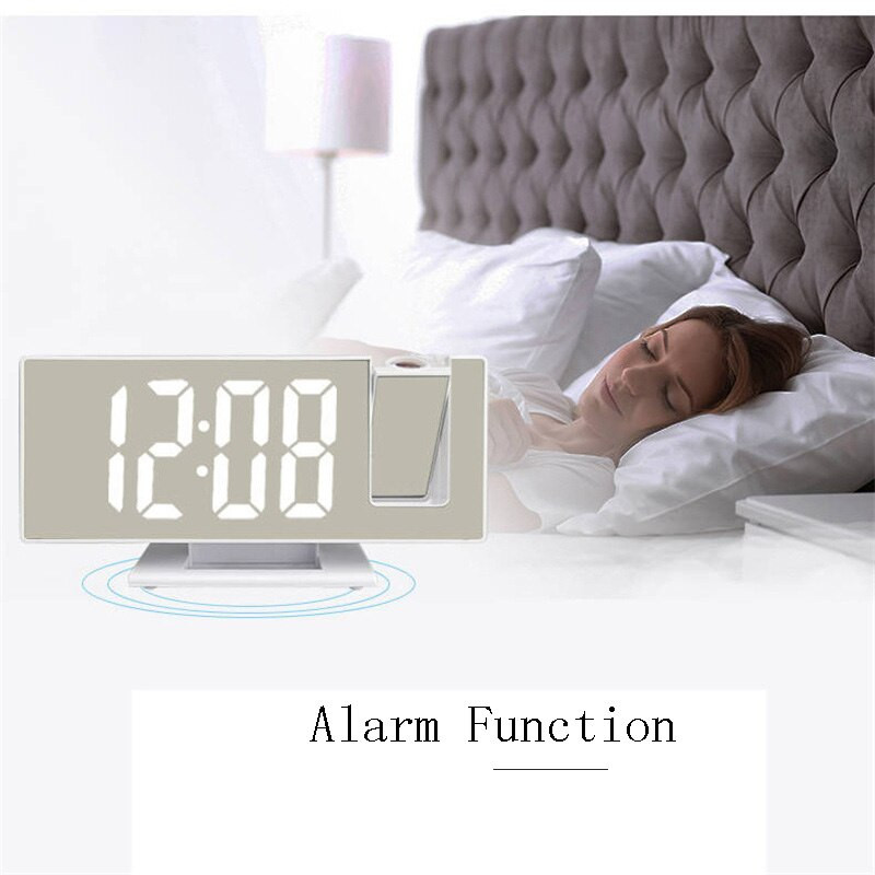 Ceasuri cu alarmă digitală cu LED, USB, cu oglindă, cu funcție de amânare, ceas de proiecție, ceas electronic automat, luminozitate reglabilă