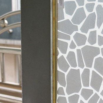 200 X 60cm Δωματίου Μπάνιο Σπίτι Γυάλινο Παράθυρο Πόρτα Αυτοκόλλητο μεμβράνης PVC παγωμένο