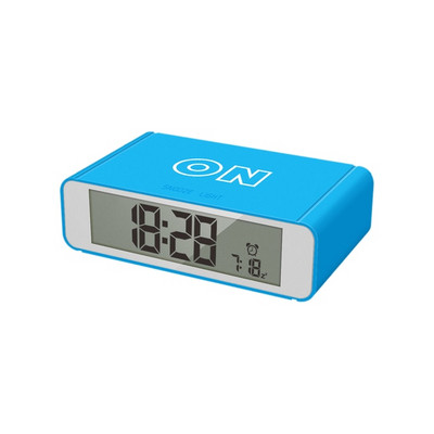 LED digitális óra Elektronikus flip ébresztőóra Csendes óra Világító szundi asztali órák Érintőérzékelős Ébresztőóra Otthoni dekoráció