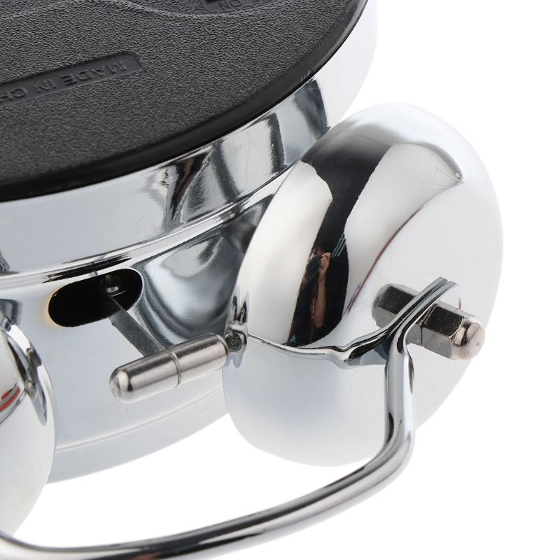 Retro stalinio kompiuterio mechaninis žadintuvas Šviečianti naktinė šviesa Dvigubas skambutis tylus metalinis skaitmeninis miegamojo namų dekoravimas