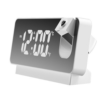 LED skaitmeninis žadintuvas Laikrodžių stalo elektroniniai staliniai laikrodžiai USB pažadinimo laikas lubų projektoriaus funkciniai laikrodžiai