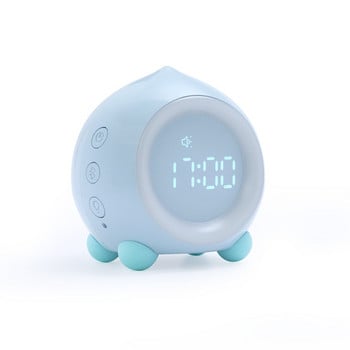 Νέο Έξυπνο ρολόι με χρονοδιακόπτη ξυπνητηριού Νυχτερινό φως Ψηφιακό ρολόι Μίνι επιτραπέζιο ρολόι για παιδιά Διακόσμηση γραφείου Snooze