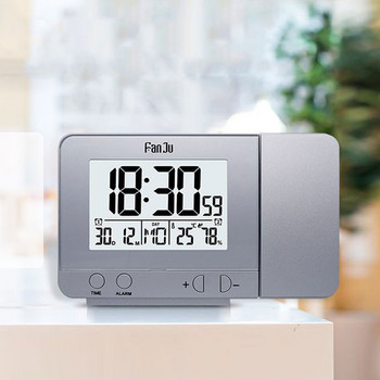 Ξυπνητήρι θερμοκρασίας προβολής Ηλεκτρονικό ρολόι Γραφείο Ψηφιακή Στιγμή Διακόσμηση Υπνοδωματίου Τραπέζι και αξεσουάρ Smart Hour Led