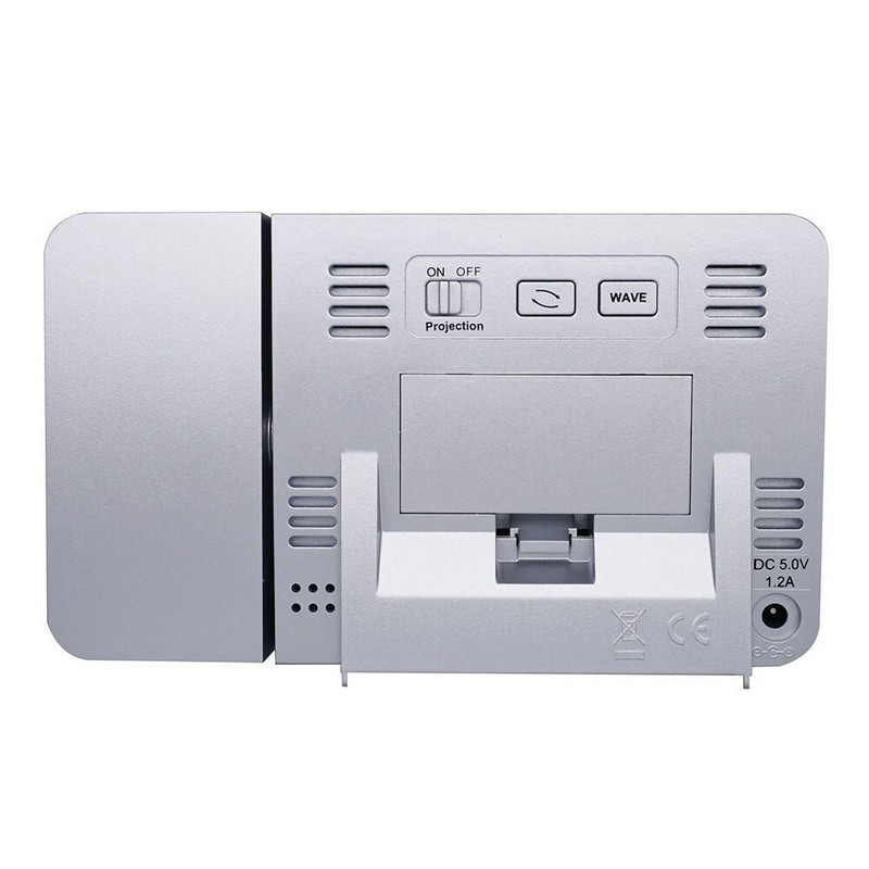 Ceas cu alarmă cu temperatură de proiecție Ceas electronic Birou Moment digital Decorare dormitor Masă și accesoriu Smart Hour Led