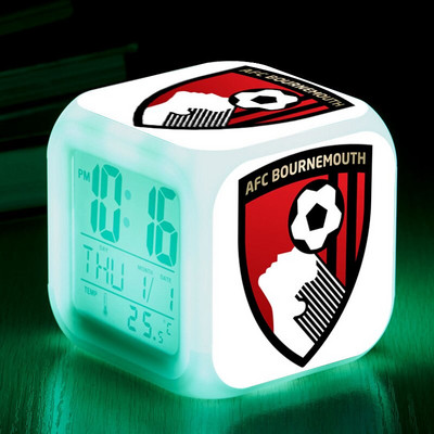 Ceas cu alarmă digital Union Jack LED Drapelul Regatului Unit Iluminare din spate Amânare Termometru Calendar Ceas Ceasuri de masă Lămpi